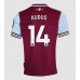 Maillot de foot West Ham United Mohammed Kudus #14 Domicile vêtements 2024-25 Manches Courtes